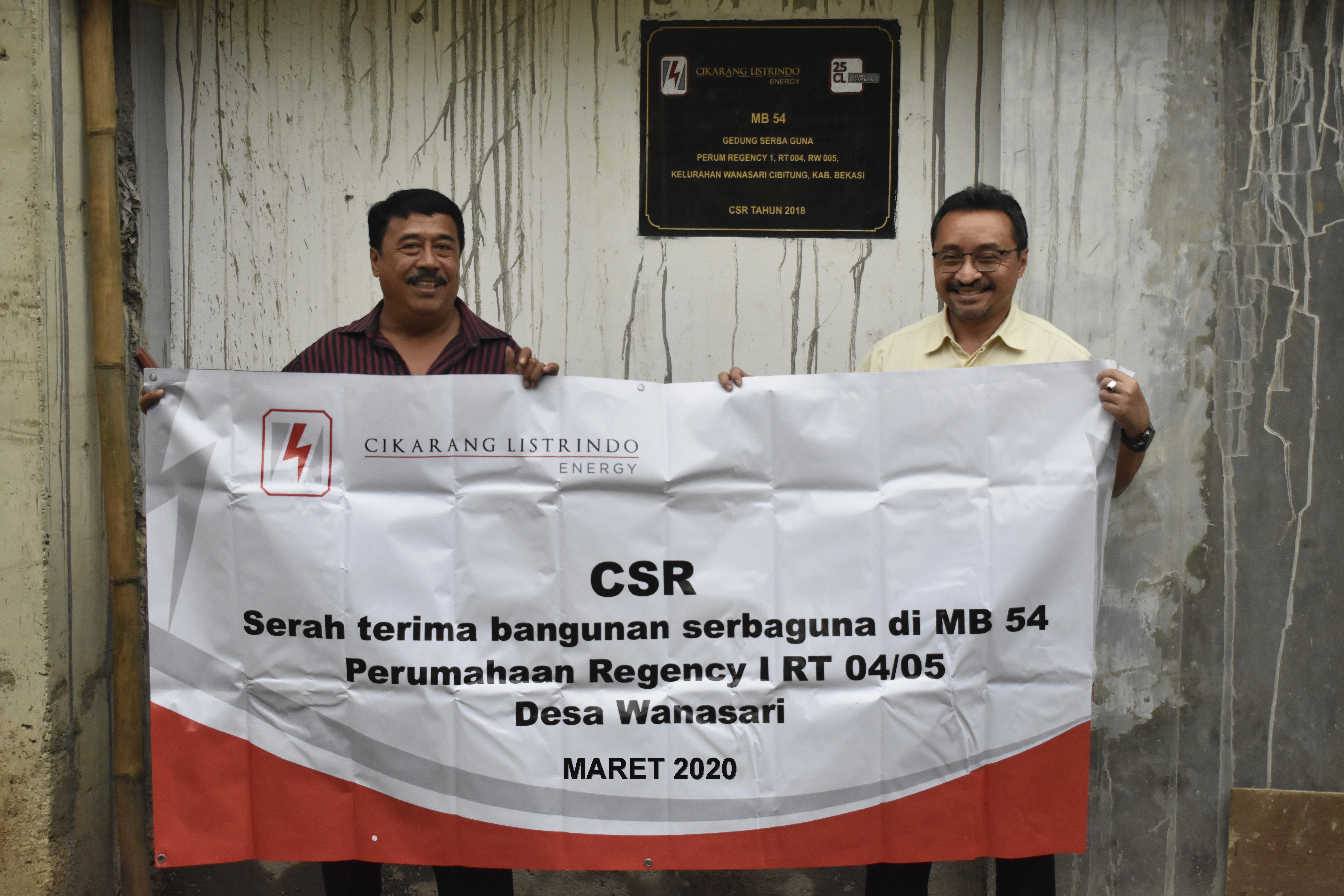 Program CSR Pembangunan infrastruktur